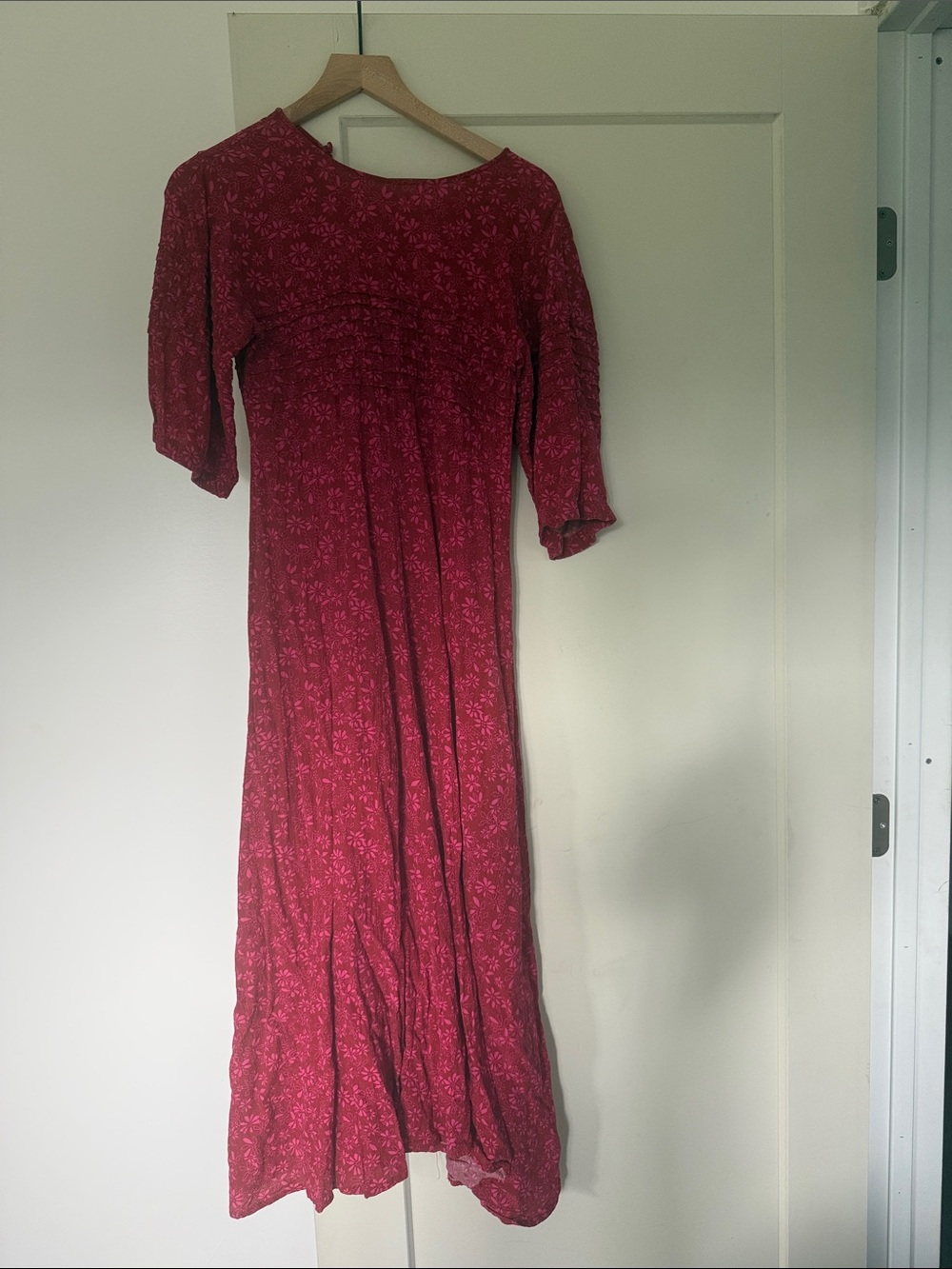 Magenta and Pink Free People Dress